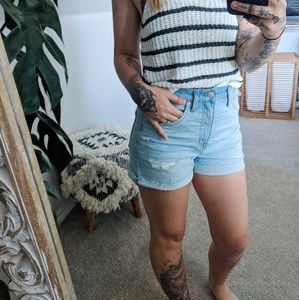 Madewell high waisted short